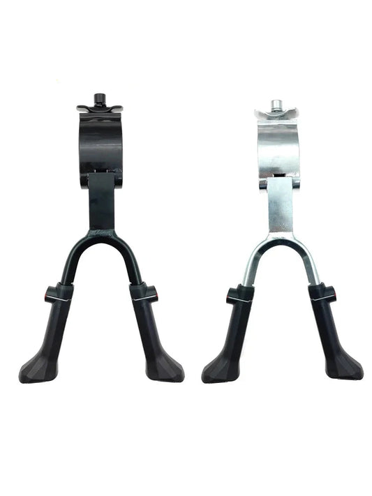Bequille double pour velo