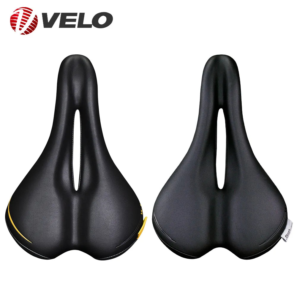 Selle VELO large confortable et ultra souple doux rembourré en simili cuir