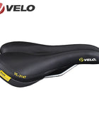 Selle VELO large confortable et ultra souple doux rembourré en simili cuir