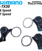 Levier de changement de vitesse Shimano Tourney SL TX30 (câble interne inclus)
