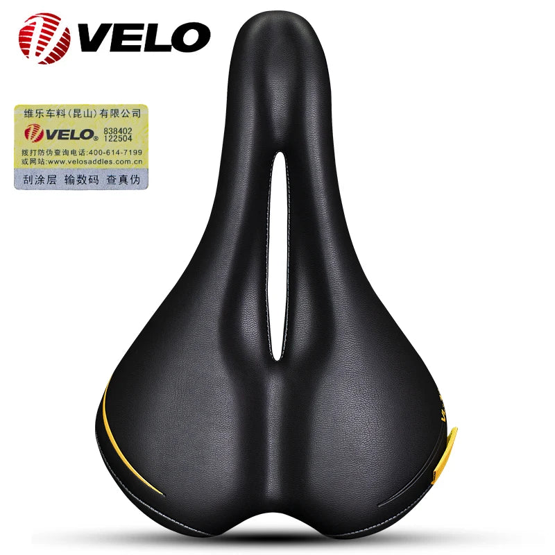 Selle VELO large confortable et ultra souple doux rembourré en simili cuir