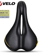 Selle VELO large confortable et ultra souple doux rembourré en simili cuir