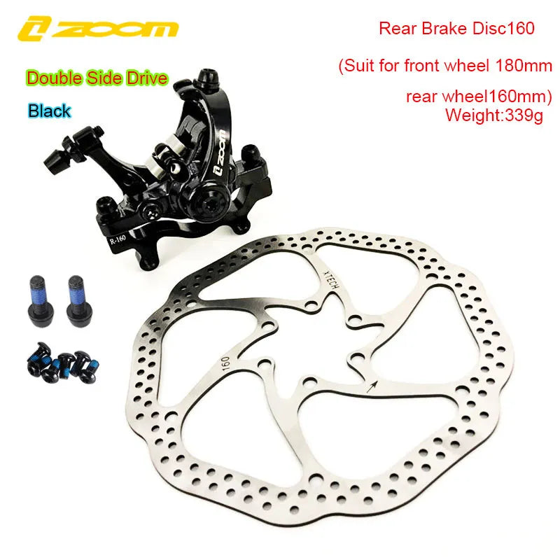 Étrier Arrière de Frein à Disque Mécanique pour Vélo F160/R140 Ou R160/R160 Étrier Arrière de Frein à Disque Mécanique pour Vélo F160/R140 Ou R160/R160