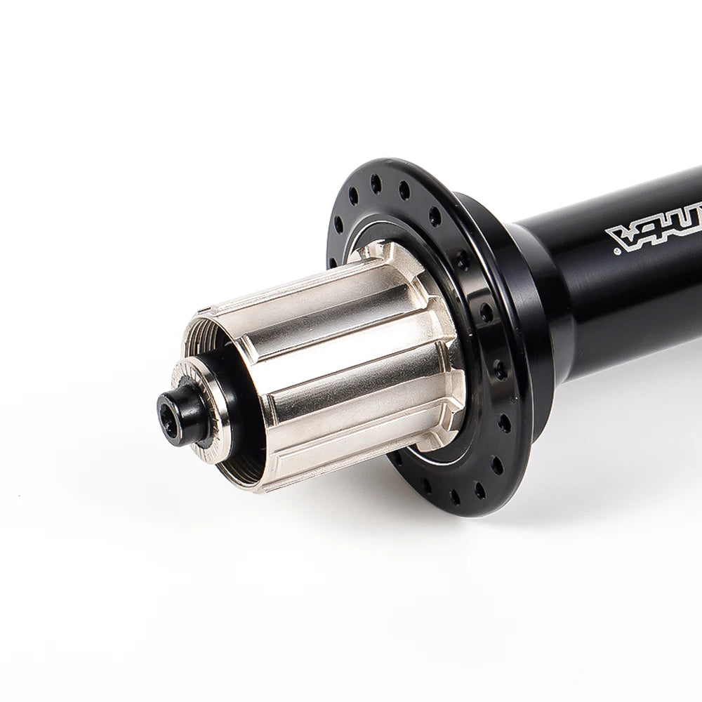 Roulement moyeux QUANTA 32/36 trous pour rayons, frein à disque, axe 135/150/170/190mm