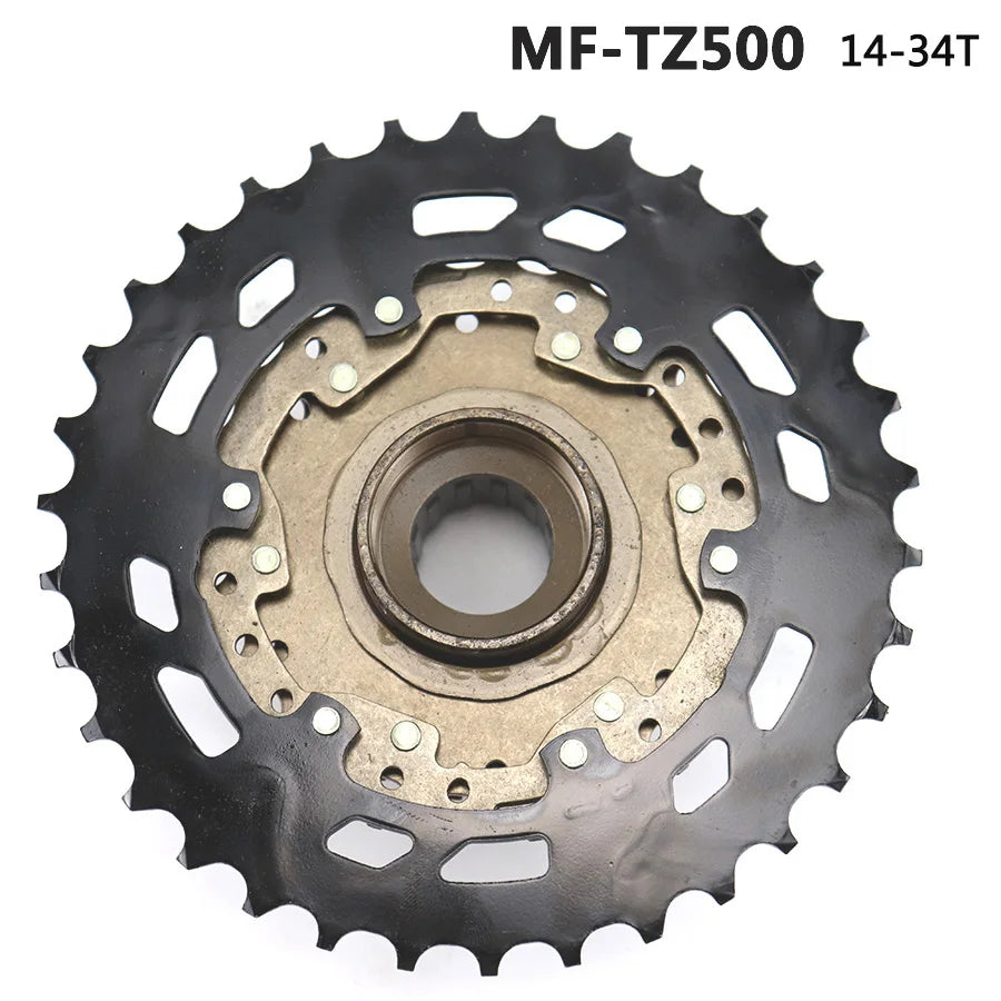 Shimano MF-TZ500 6v 7v roue libre de vélo 14-28T 14-34T pignon 6s 7s acier