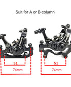 Kit de frein ZOOM double piston F160 R160 pour frein à disque