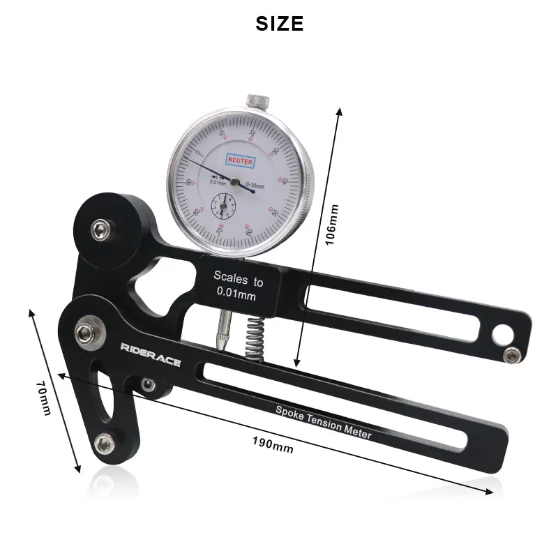 Tensiomètre de rayons RIDERACE haute précision