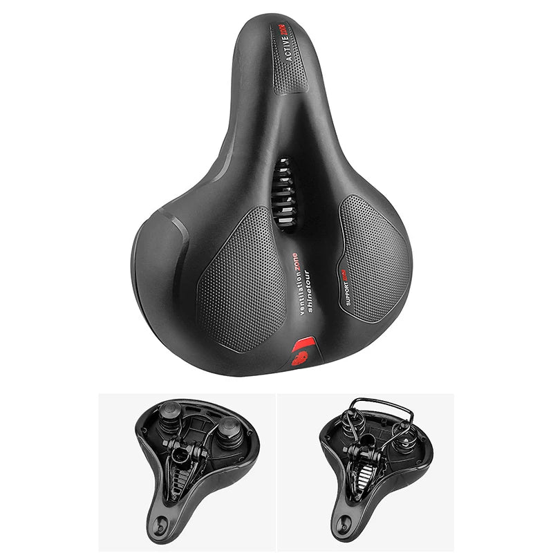 Selle pour vélo urbain, fat bike et VTT top confort et respirante