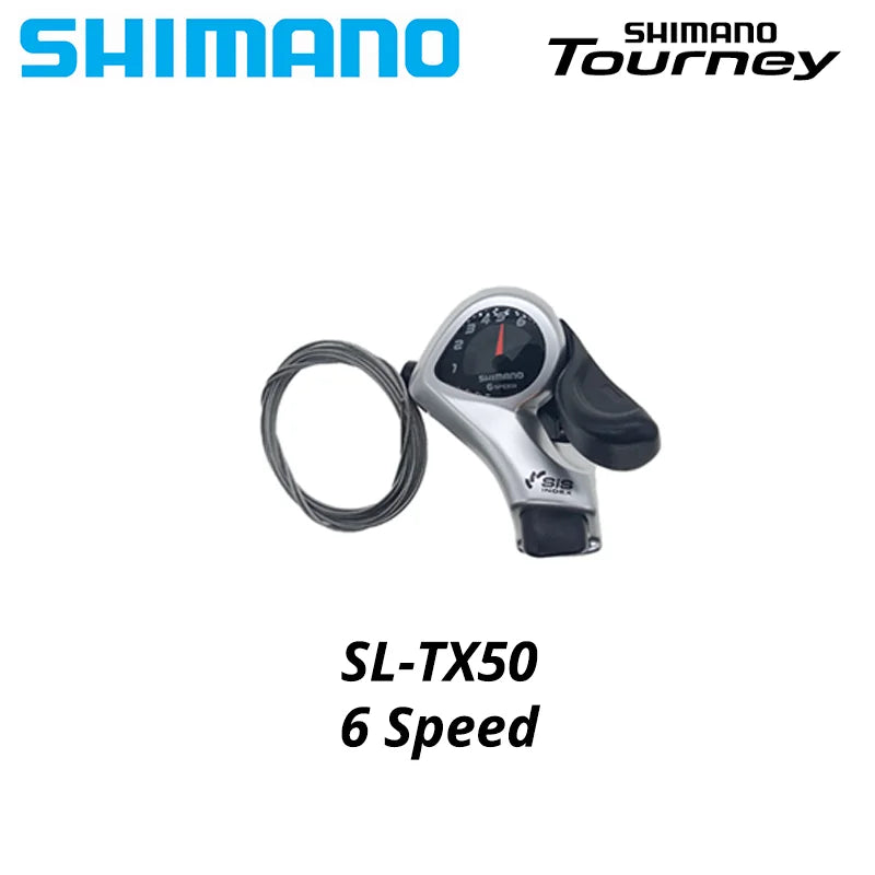 Levier de changement de vitesse Shimano TX50 Tourney SIS SL-TX50 (avec câble)