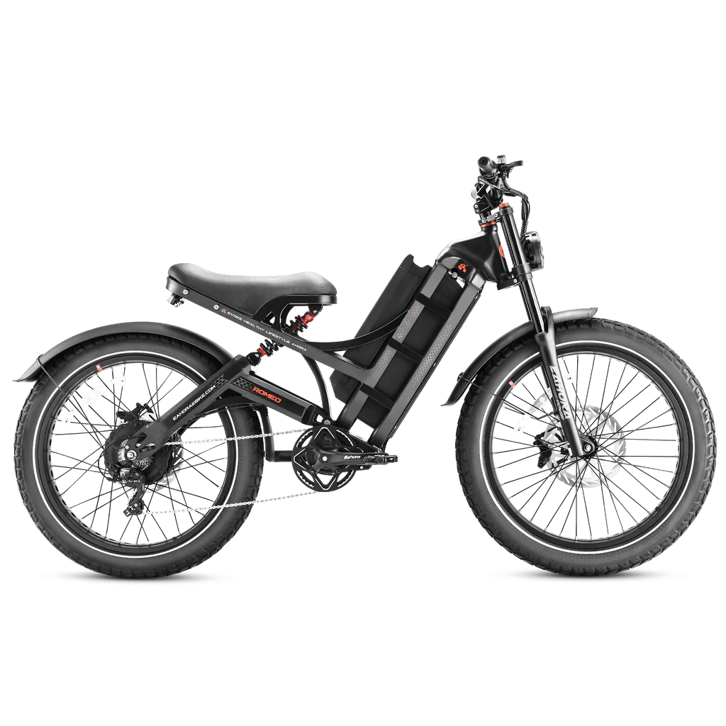 Eahora Romeo 2: 2500W (1250W X 2) 52V 60Ah 100Nm pneu 20x4.5