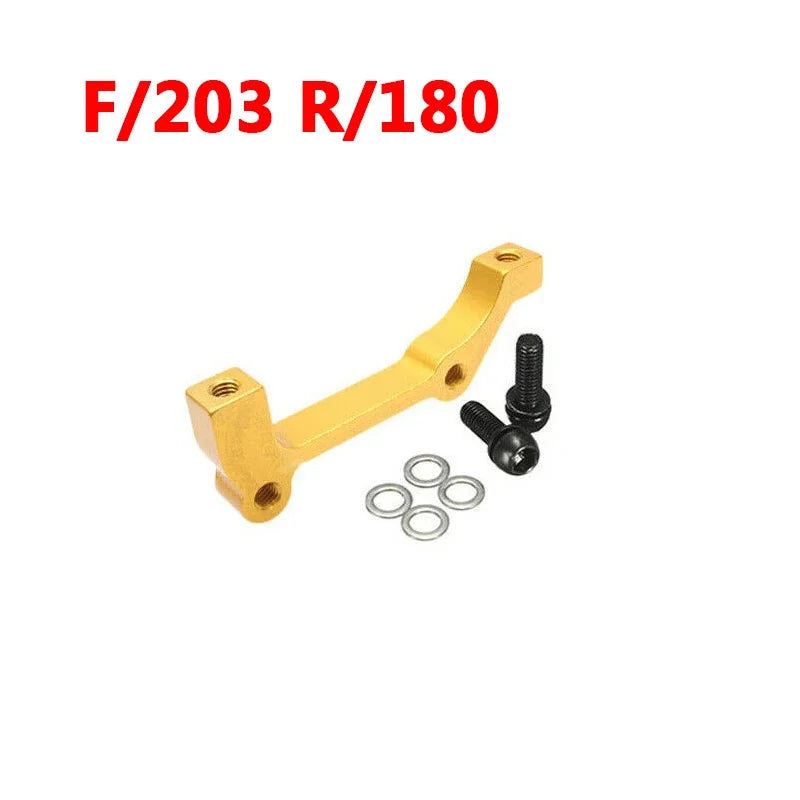 Adaptateur étrier de frein BUCKLOS avant et arrière, en alliage d'aluminium 180/203mm