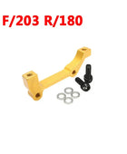 Adaptateur étrier de frein BUCKLOS avant et arrière, en alliage d'aluminium 180/203mm