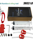 Kit de purge de frein à disque hydraulique SHIZIWANGRI compatible SHIMANO, SRAM, XTECH, Avid, MAGURA, NUTT, ZOOM