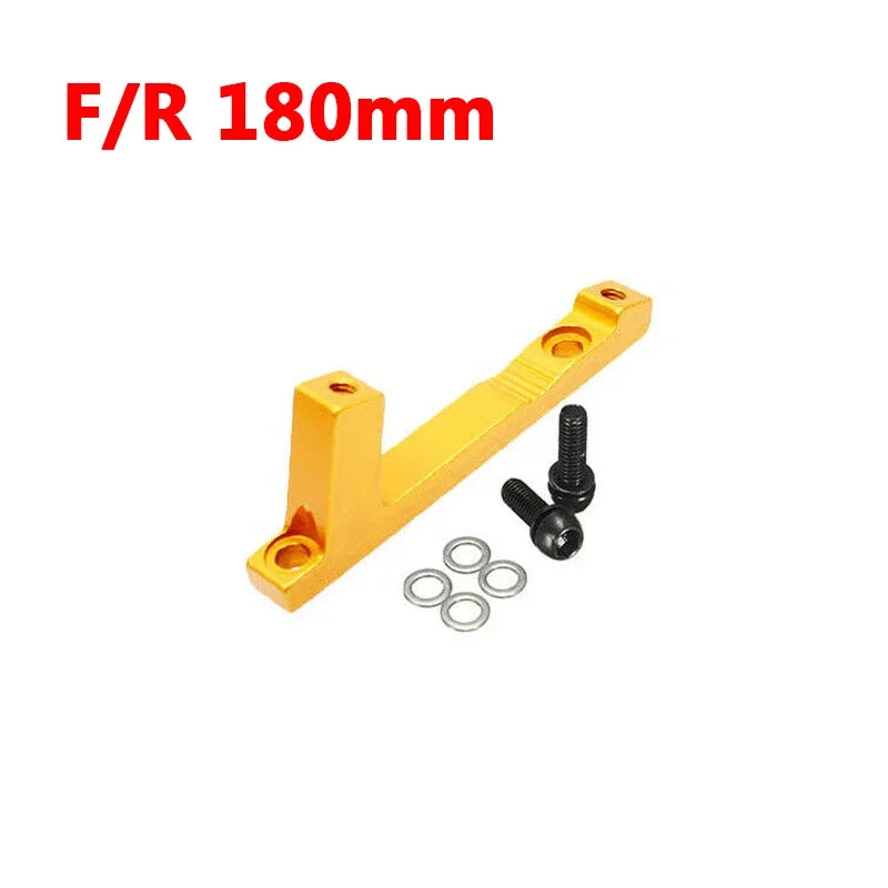 Adaptateur étrier de frein BUCKLOS avant et arrière, en alliage d'aluminium 180/203mm