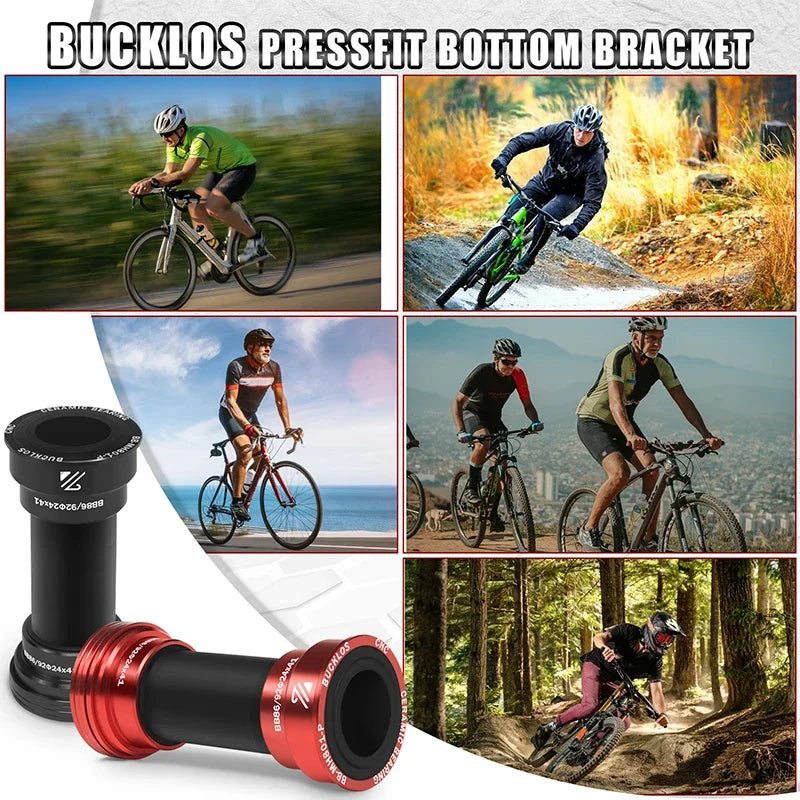 Boitier de pédalier BUCKLOS BB86/92 24mm