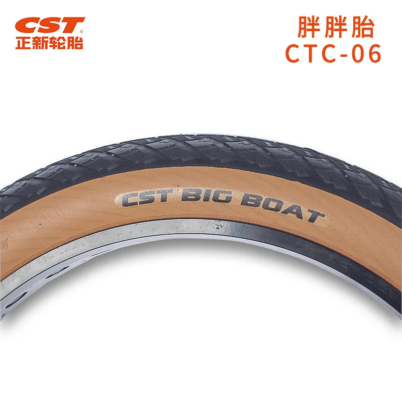 Pneu CST BIG BOAT 26*4.0 C1963 flanc marron 60TPI