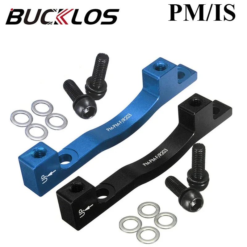 Adaptateur étrier de frein BUCKLOS avant et arrière, en alliage d'aluminium 180/203mm