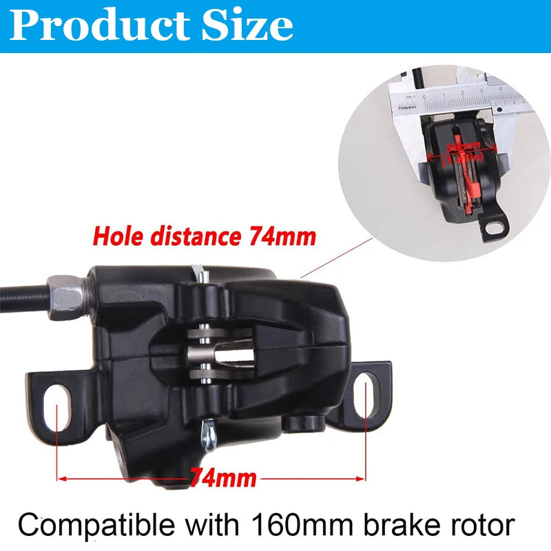Kit Fein à Disque Hydraulique vélo, fat bike, VTT Shimano MT200 MT201 M315