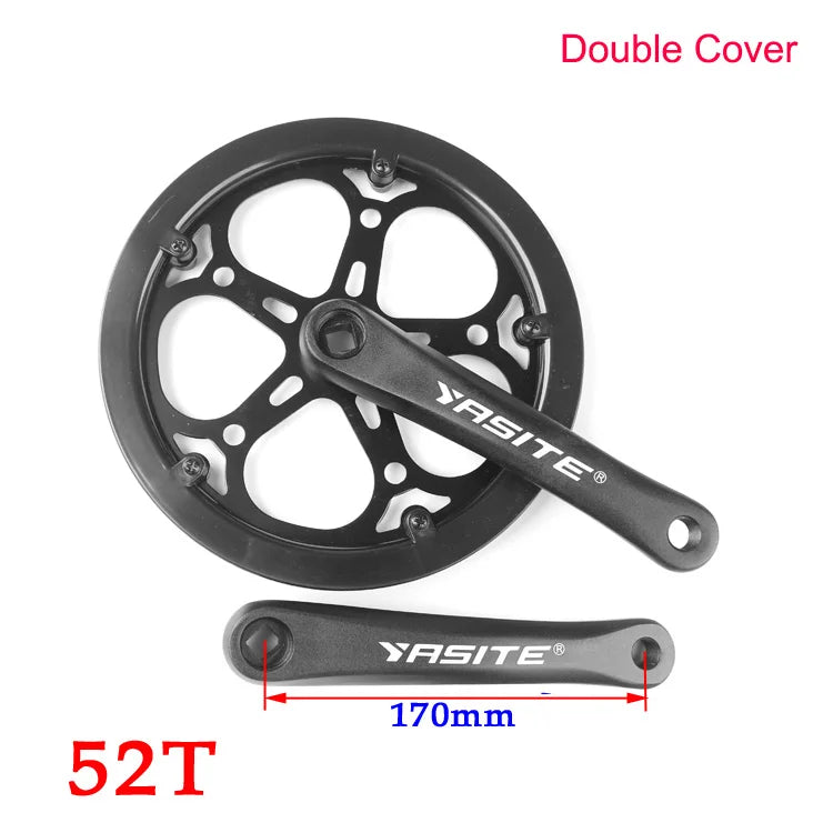 Plateau 42T 48T 52T avec manivelle de 152/170mm