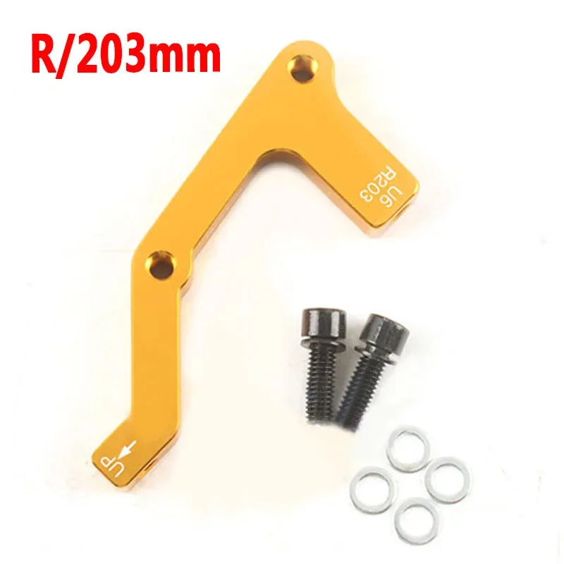Adaptateur étrier de frein BUCKLOS avant et arrière, en alliage d'aluminium 180/203mm