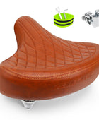 Selle de vélo surdimensionnée et ergonomique BUCKLOS confortable selle de vélo à Absorption des chocs