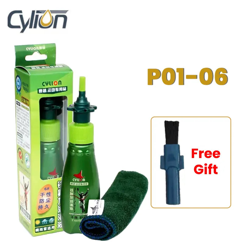 Lubrifiant CYLION 60ml pour Chaîne, Roulement, Fourche