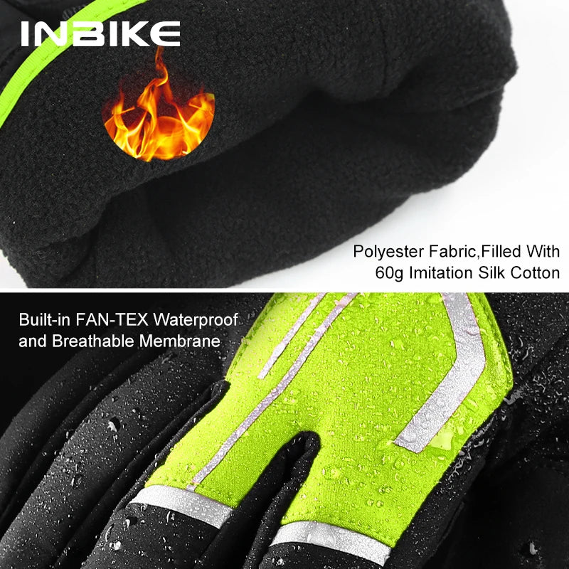 Gants INBIKE thermique pour l'hiver