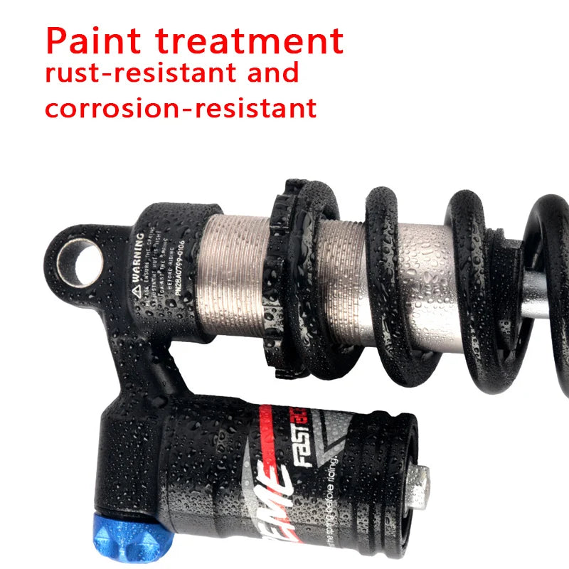 Fastace Amortisseur de suspension arrière pour vélo de descente, dimensions 190/200/210/220/240mm, applicable aux vélos électriques VTT, etc.