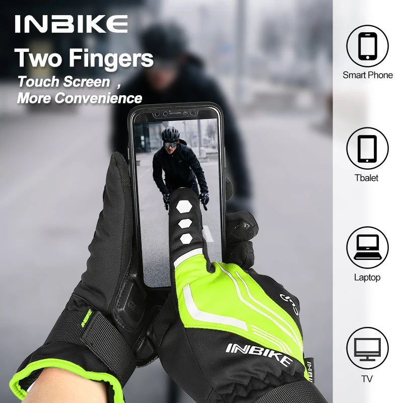 Gants INBIKE thermique pour l'hiver