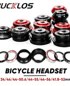 Casque de direction BUCKLOS à double roulement 34mm, 44mm, fourche de 28.6mm, 44-50.6mm, 55mm, 56mm