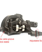 Etrier de frein ZOOM double piston pour frein à disque 160, 180 et 203mm