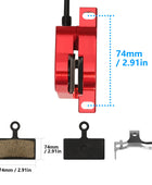 Kit de Freins à disque hydrauliques DYISLAND SD200 pour VTT, 2 pistons