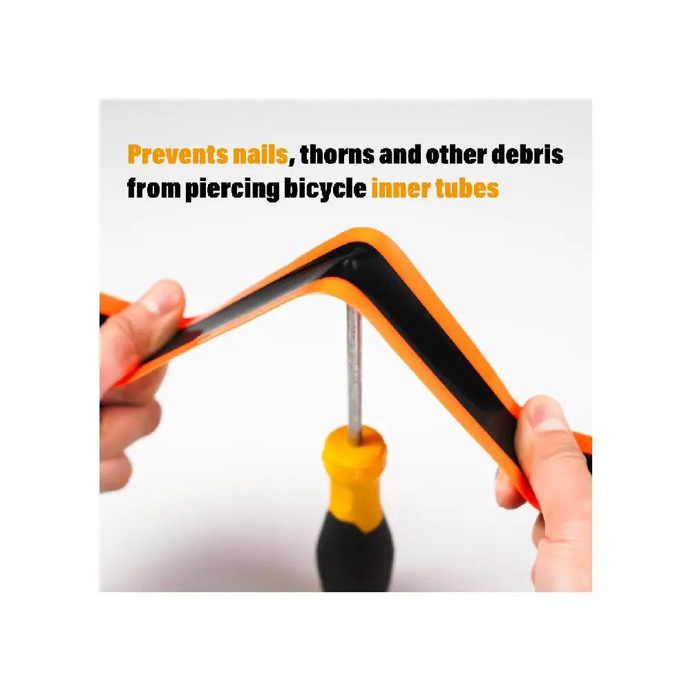 Protection anti-crevaison CHOOEE, 2 pièces Doublure de pneu auto-adhésive en TPU pour VTT, Fat bike