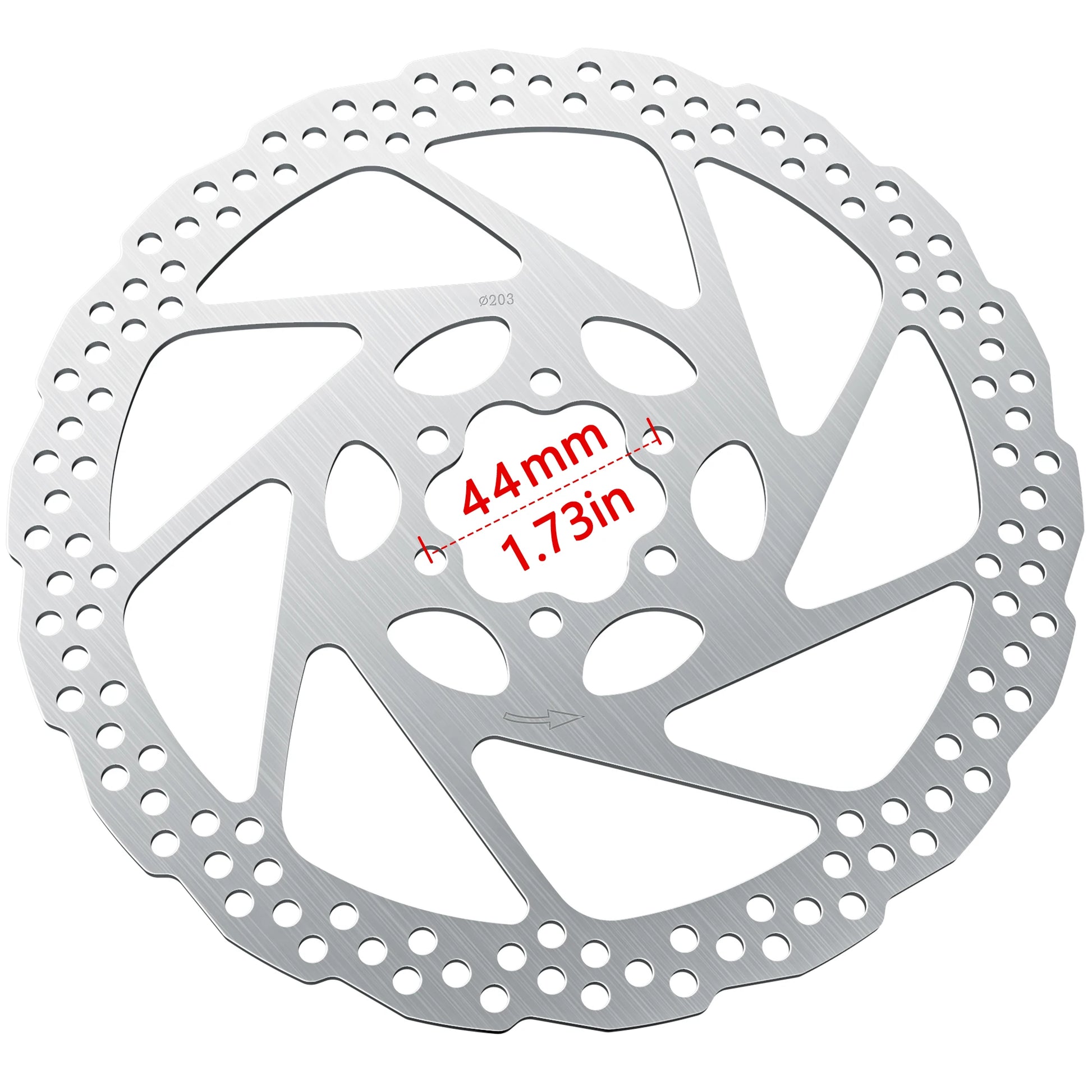 disque de frein DYISLAND en acier inoxydable pour Fat Bike, VTT, vélo de route, 140mm, 160mm, 180mm, 203mm