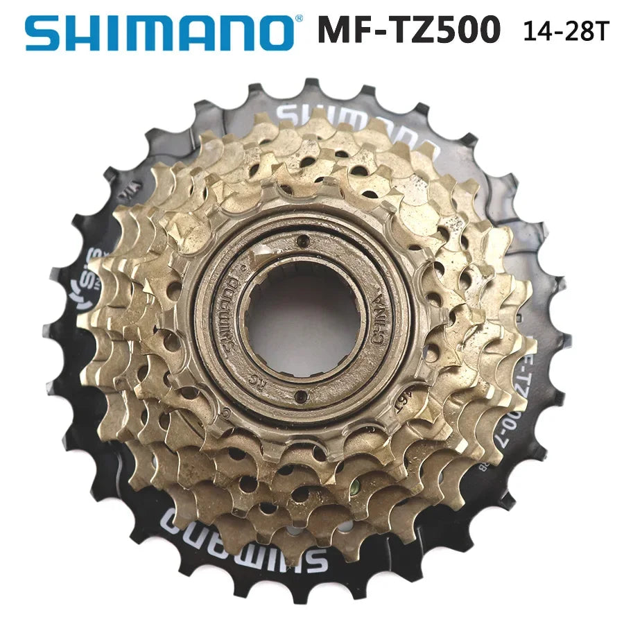 Shimano MF-TZ500 6v 7v roue libre de vélo 14-28T 14-34T pignon 6s 7s acier