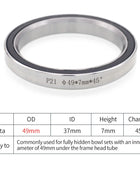 Roulements de direction: 28.6mm, 44mm, 30mm, 41/41mm, 8mm, 47mm, 49mm, 51mm, 52mm