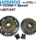 Cassette Shimano MF-TZ500 7 Vitesses Roue Libre 14-28T