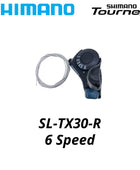 Levier de changement de vitesse Shimano Tourney SL TX30 (câble interne inclus)