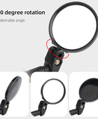 Miroir de vélo universel, installation gauche droite, lentille convexe ou plate, 1 pièce