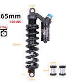 DNM RCP2S Amortisseur arrière de vélo, 165mm, 190mm, 200mm, 210mm, 220mm, 240mm