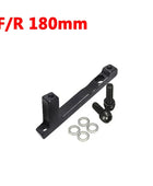 Adaptateur étrier de frein BUCKLOS avant et arrière, en alliage d'aluminium 180/203mm