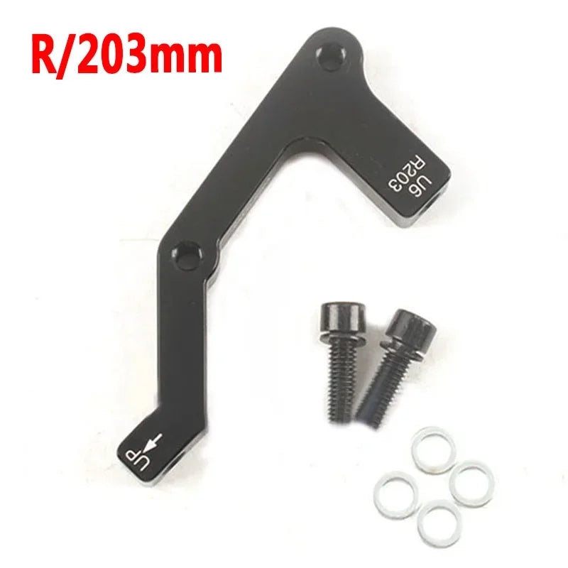 Adaptateur étrier de frein BUCKLOS avant et arrière, en alliage d'aluminium 180/203mm