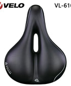 Selle VELO VL-6103 Haute résilience confortable épaisse étanche à mémoire de forme