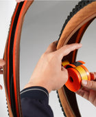Protection anti-crevaison CHOOEE, 2 pièces Doublure de pneu auto-adhésive en TPU pour VTT, Fat bike