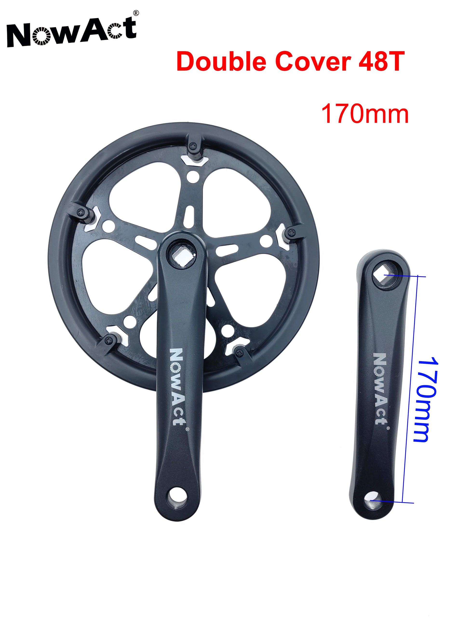 Plateau 42T 48T 52T avec manivelle de 152/170mm