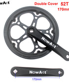 Plateau 42T 48T 52T avec manivelle de 152/170mm