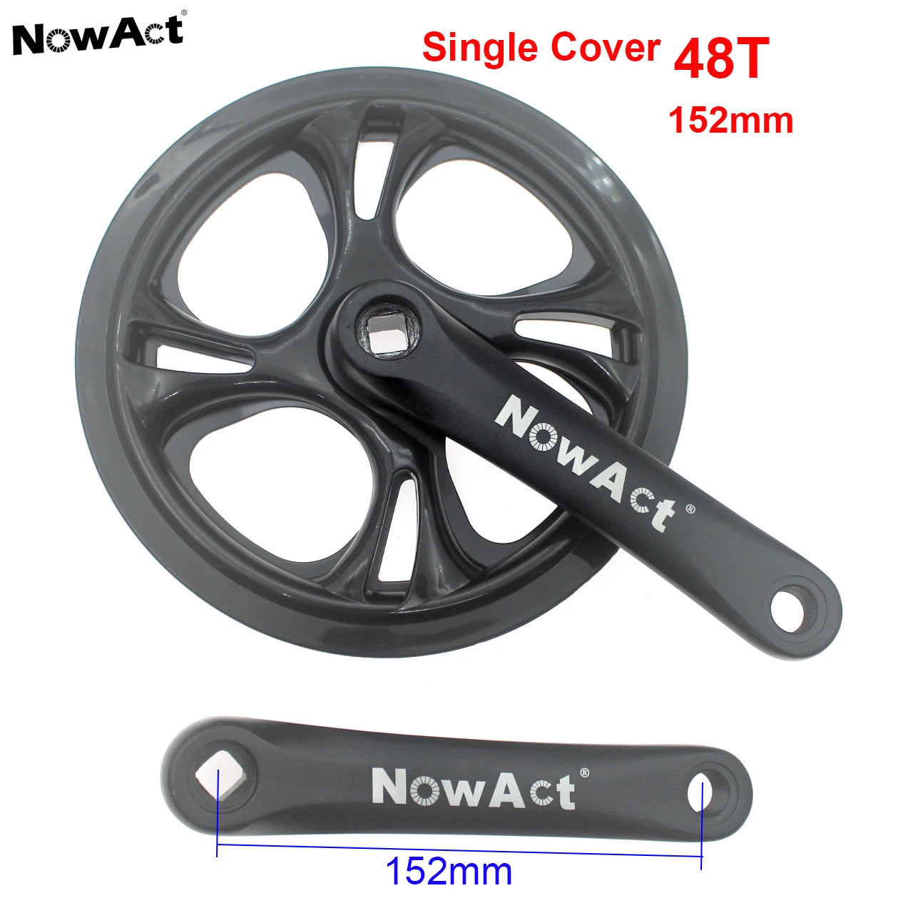 Plateau 42T 48T 52T avec manivelle de 152/170mm
