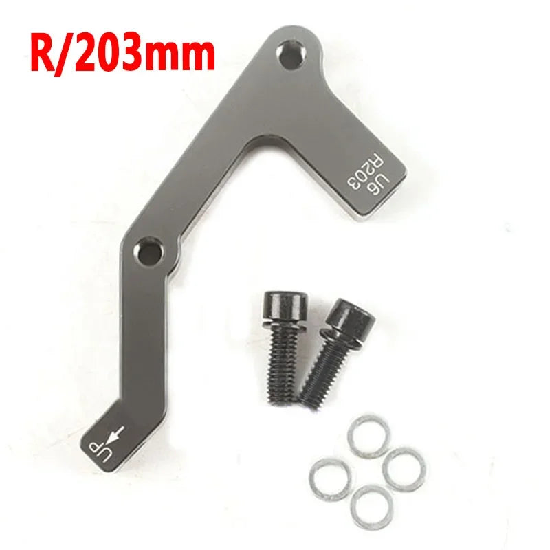 Adaptateur étrier de frein BUCKLOS avant et arrière, en alliage d'aluminium 180/203mm