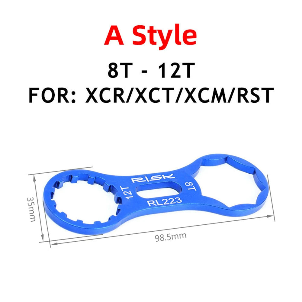 Clé pour fourche RISK en Aluminium