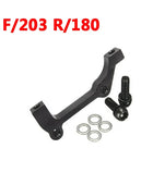 Adaptateur étrier de frein BUCKLOS avant et arrière, en alliage d'aluminium 180/203mm
